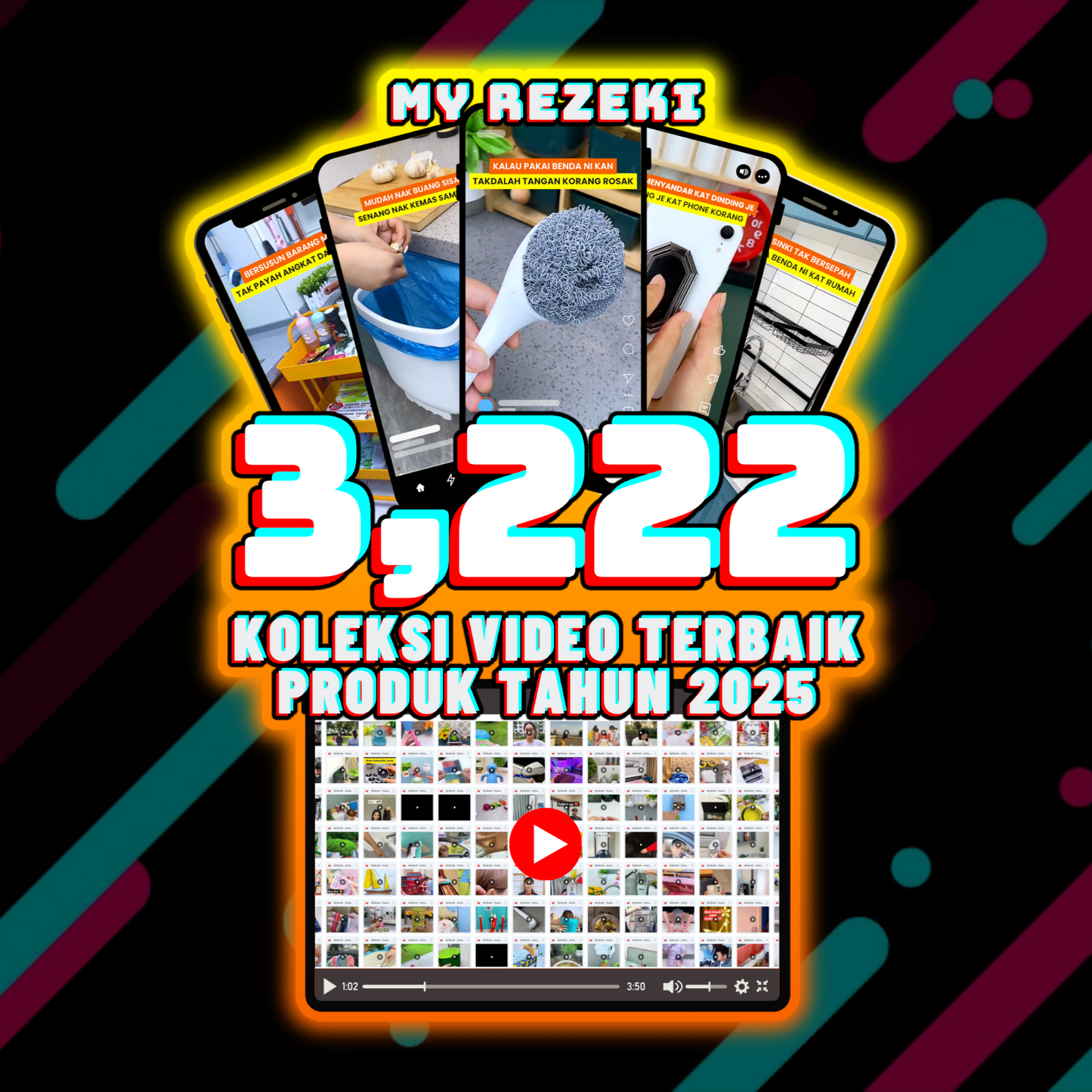 3,222 Video Affiliate + 2 eBook Panduan Affiliate Marketing