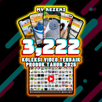 3,222 Video Affiliate + 2 eBook Panduan Affiliate Marketing